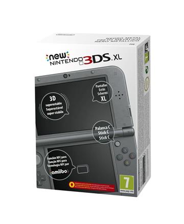 Nintendo New 3DS XL Console - Metallic Black 045496503048