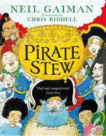 Knjiga Pirate Stew autora Neil Gaiman izdana 2021 kao meki uvez dostupna u Knjižari Znanje.