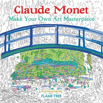 Knjiga Claude Monet Art Colouring Book autora Daisy Seal izdana 2020 kao meki dostupna u Knjižari Znanje.