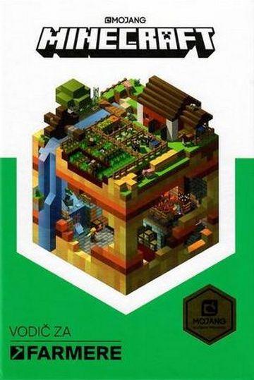 Knjiga Minecraft vodič za farmere autora  izdana 2018 kao tvrdi uvez dostupna u Knjižari Znanje.