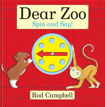 Knjiga Dear Zoo Spin and Say autora Rod Campbell izdana 2025 kao tvrdi uvez dostupna u Knjižari Znanje.