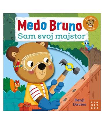 Knjiga Medo Bruno: Sam svoj majstor autora Benji Davies izdana 2025 kao tvrdi uvez dostupna u Knjižari Znanje.