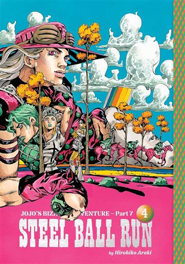 Knjiga Jojo's Bizarre Adventure Part 07, vol. 04 autora Hirohiko Araki izdana 2026 kao tvrdi uvez dostupna u Knjižari Znanje.