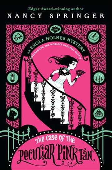 Knjiga Enola Holmes 4: Case of the Peculiar Pink Fan autora Nancy Springer izdana 2010 kao meki uvez dostupna u Knjižari Znanje.