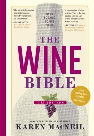 Knjiga Wine Bible autora Karen MacNeil izdana 2022 kao meki uvez dostupna u Knjižari Znanje.