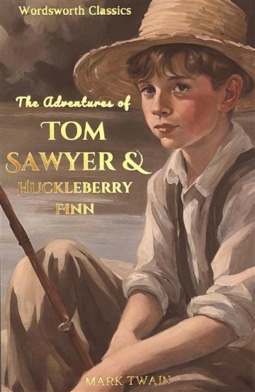 Knjiga Tom Sawyer & Huckleberry Finn autora Mark Twain izdana 1992 kao meki uvez dostupna u Knjižari Znanje.