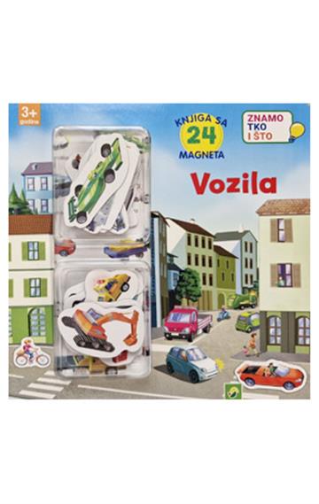 Knjiga Magnet knjiga - vozila autora Grupa autora izdana 2025 kao tvrdi uvez dostupna u Knjižari Znanje.