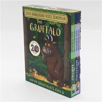 Knjiga Gruffalo and The Gruffalo's Child board book autora Julia Donaldson , Axel Scheffler izdana 2019 kao tvrdi uvez dostupna u Knjižari Znanje.