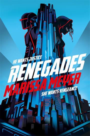 Knjiga Renegades autora Marissa Meyer izdana 2019 kao meki uvez dostupna u Knjižari Znanje.