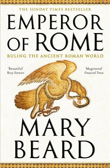 Knjiga Emperor of Rome autora Mary Beard izdana 2024 kao meki uvez dostupna u Knjižari Znanje.
