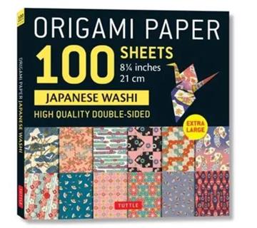 Knjiga Origami Paper 100 sheets Japanese Washi 8 1/4" (21 cm) autora Tuttle Studio izdana 2023 kao  dostupna u Knjižari Znanje.