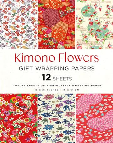 Knjiga Kimono Flowers Gift Wrapping Papers: 12 sheets autora Tuttle izdana 2023 kao  dostupna u Knjižari Znanje.