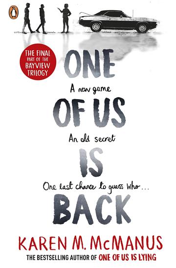 Knjiga One of Us is Back autora Karen M. McManus izdana 2023 kao meki uvez dostupna u Knjižari Znanje.