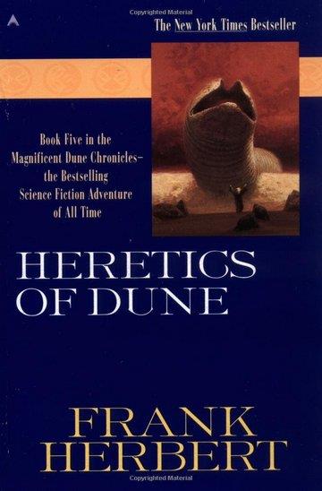 Knjiga Heretics of Dune autora Frank Herbert izdana 2011 kao meki uvez dostupna u Knjižari Znanje.