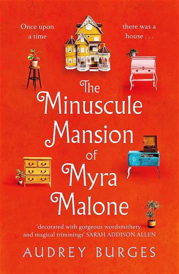 Knjiga Miniscule Mansion of Myra Malone autora Audrey Burges izdana 2023 kao meki uvez dostupna u Knjižari Znanje.