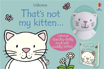 Knjiga That's Not My Kitten Book And Toy autora Usborne izdana 2022 kao tvrdi uvez dostupna u Knjižari Znanje.