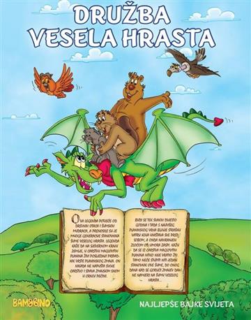 Knjiga Družba Veselog Hrasta  - Mala slikovnica autora Bambino izdana  kao meki uvez dostupna u Knjižari Znanje.