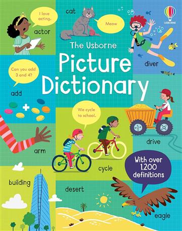 Knjiga Picture Dictionary autora Usborne izdana 2022 kao tvrdi uvez dostupna u Knjižari Znanje.