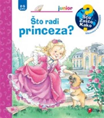 Knjiga Što radi princeza? autora Grupa autora izdana 2025 kao tvrdi uvez dostupna u Knjižari Znanje.