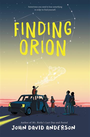 Knjiga Finding Orion autora John David Anderson izdana 2020 kao meki uvez dostupna u Knjižari Znanje.