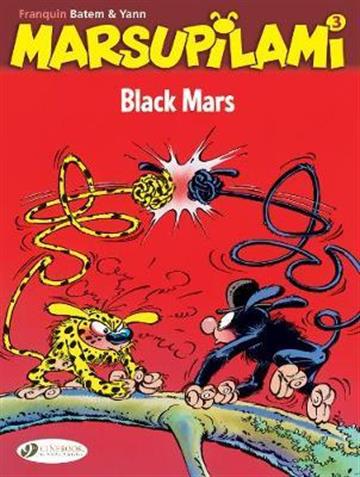 Knjiga Marsupilami 03: Black Mars autora Yann Franquin & Batem Franquin izdana 2019 kao meki uvez dostupna u Knjižari Znanje.