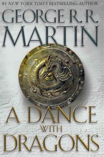 Knjiga A Dance with Dragons autora George R.R. Martin izdana 2011 kao tvrdi uvez dostupna u Knjižari Znanje.