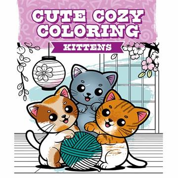 Knjiga Cute Cozy Coloring: Kittens autora GMC Publications izdana 2025 kao meki uvez dostupna u Knjižari Znanje.