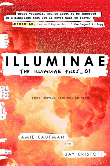 Knjiga Illuminae autora Amie Kaufman, Jay Kristoff izdana 2017 kao meki uvez dostupna u Knjižari Znanje.