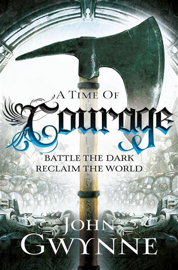 Knjiga Time of Courage autora John Gwynne izdana 2025 kao meki uvez dostupna u Knjižari Znanje.