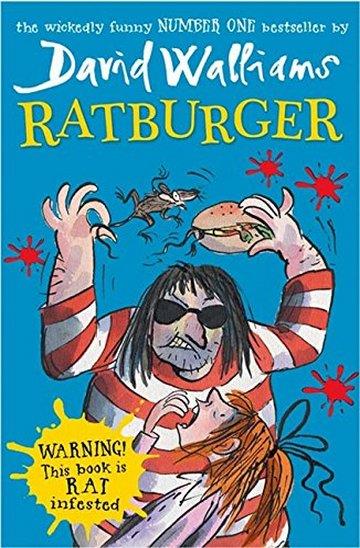 Knjiga Ratburger autora David Walliams izdana 2014 kao meki uvez dostupna u Knjižari Znanje.
