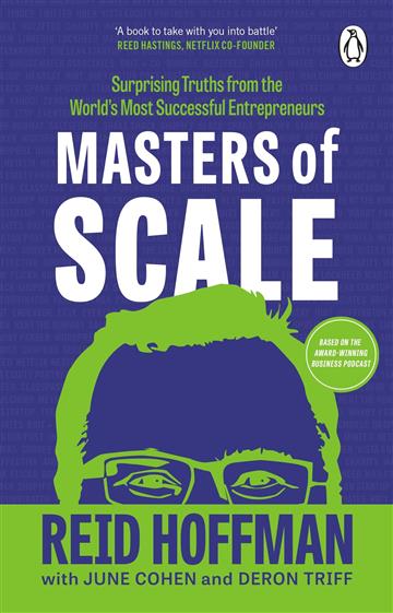 Knjiga Masters of Scale autora Reid Hoffman izdana 2023 kao meki uvez dostupna u Knjižari Znanje.