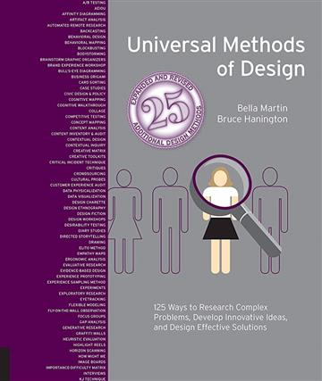Knjiga Universal Methods of Design, Expanded autora Bruce Hanington, Bel izdana 2019 kao meki uvez dostupna u Knjižari Znanje.
