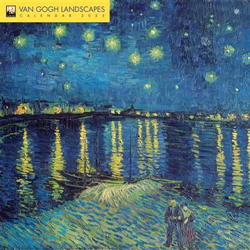 Knjiga Van Gogh Landscapes Wall Calendar 2025 autora Flame Tree izdana 2024 kao meki dostupna u Knjižari Znanje.