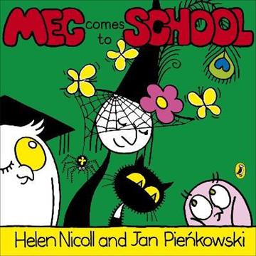 Knjiga Meg Comes To School autora Helen Nicoll izdana 2011 kao meki uvez dostupna u Knjižari Znanje.