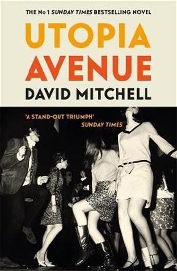 Knjiga Utopia Avenue autora David Mitchell izdana 2021 kao meki uvez dostupna u Knjižari Znanje.