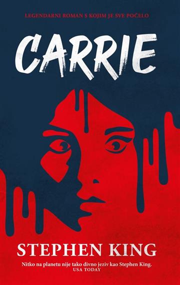 Knjiga Carrie autora Stephen King izdana  kao  dostupna u Knjižari Znanje.
