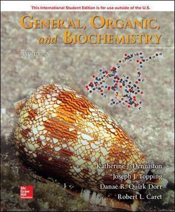 Knjiga General, Organic, And Biochemistry 10e autora Katherine Denniston izdana 2019 kao meki uvez dostupna u Knjižari Znanje.
