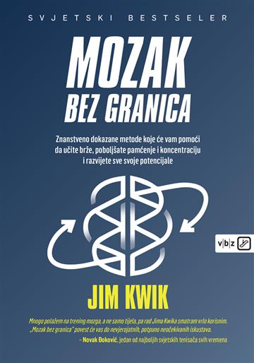 Knjiga Mozak bez granica autora Jim Kwik izdana 2021 kao meki uvez dostupna u Knjižari Znanje.