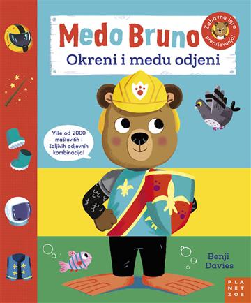 Knjiga Medo Bruno: Okreni i medu odjeni autora Benji Davies izdana 2025 kao tvrdi uvez dostupna u Knjižari Znanje.