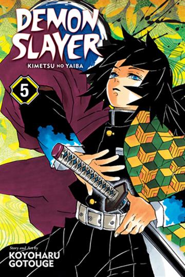 Knjiga Demon Slayer: Kimetsu no Yaiba, vol. 05 autora Koyoharu Gotouge izdana 2019 kao meki uvez dostupna u Knjižari Znanje.