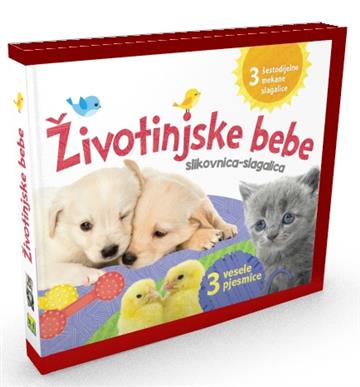 Knjiga Životinjske bebe, slagalica autora Grupa autora izdana  kao ostalo dostupna u Knjižari Znanje.