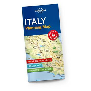 Knjiga Lonely Planet Italy Planning Map autora Lonely Planet izdana 2017 kao meki uvez dostupna u Knjižari Znanje.