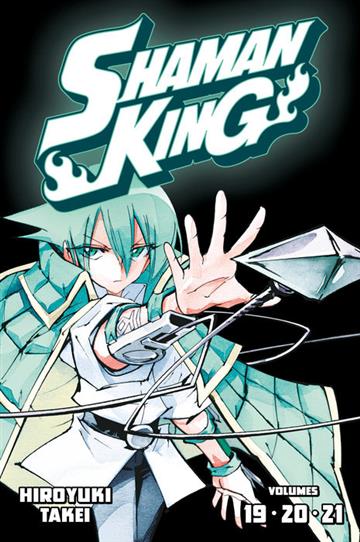 Knjiga SHAMAN KING Omnibus 07 (vol. 19-21) autora Hiroyuki Takei izdana 2022 kao meki uvez dostupna u Knjižari Znanje.