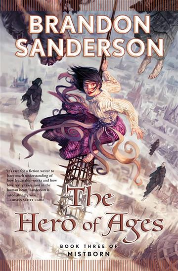 Knjiga Hero of Ages autora Brandon Sanderson izdana 2008 kao tvrdi uvez dostupna u Knjižari Znanje.