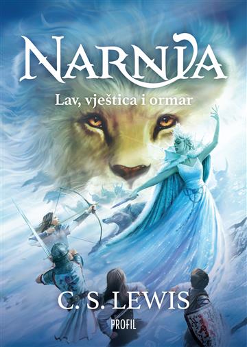 Knjiga Narnia  - Lav, vještica i ormar autora C. S. Lewis izdana 2025 kao tvrdi uvez dostupna u Knjižari Znanje.
