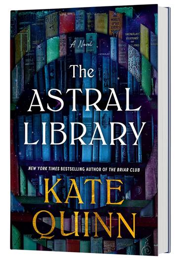 Knjiga Astral Library autora Kate Quinn izdana 2026 kao tvrdi uvez dostupna u Knjižari Znanje.