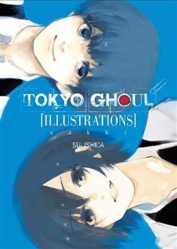 Knjiga Tokyo Ghoul Illustrations: zakki autora Sui Ishida izdana 2017 kao tvrdi uvez dostupna u Knjižari Znanje.