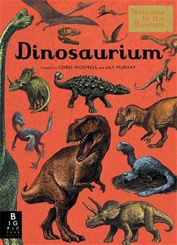 Knjiga Dinosaurium autora Lily Murray izdana 2017 kao tvrdi uvez dostupna u Knjižari Znanje.