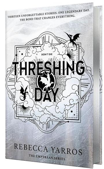 Knjiga Threshing Day autora Rebecca Yarros izdana 2026 kao tvrdi uvez dostupna u Knjižari Znanje.