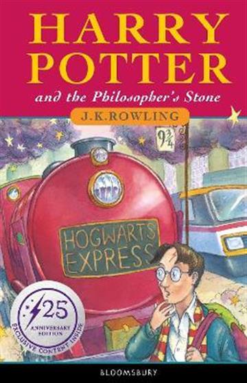 Knjiga Harry Potter and Philosopher's Stone (25th Ann.Ed) autora J.K. Rowling izdana 2022 kao tvrdi uvez dostupna u Knjižari Znanje.